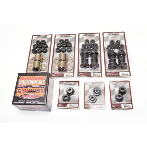 Picture of Rugged Ridge Total Bushing Kit Black 76 - 79 Jeep CJ5 CJ7