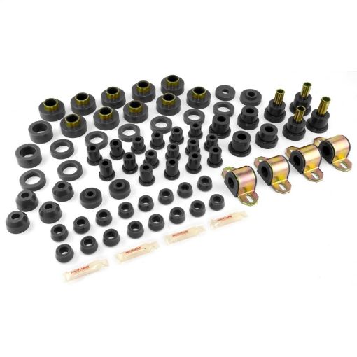 Picture of Rugged Ridge Total Bushing Kit Black 80 - 86 Jeep CJ5 CJ7