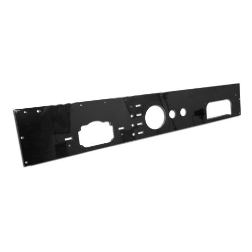 Picture of Rugged Ridge Dash Panel Pre - Cut Holes Black 76 - 86 Jeep CJ