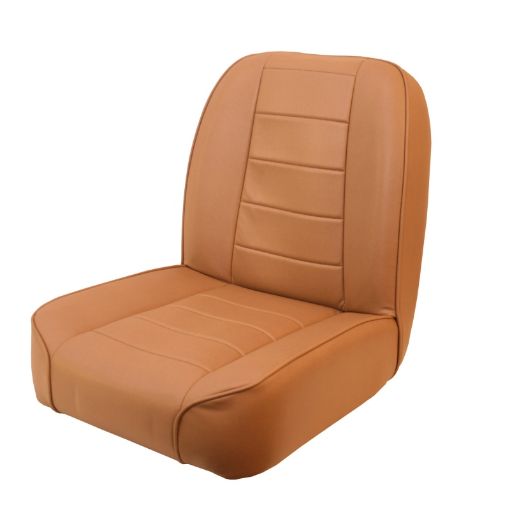 Picture of Rugged Ridge Low - Back Front Seat Non - Recline Tan 55 - 86 CJ
