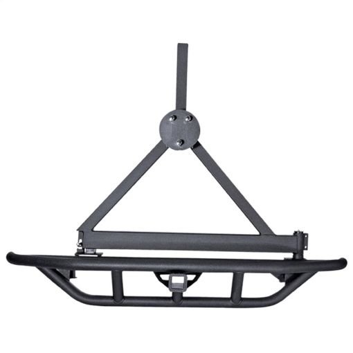 Picture of Rugged Ridge RRC Tire Carrier Black 87 - 06 Jeep Wrangler