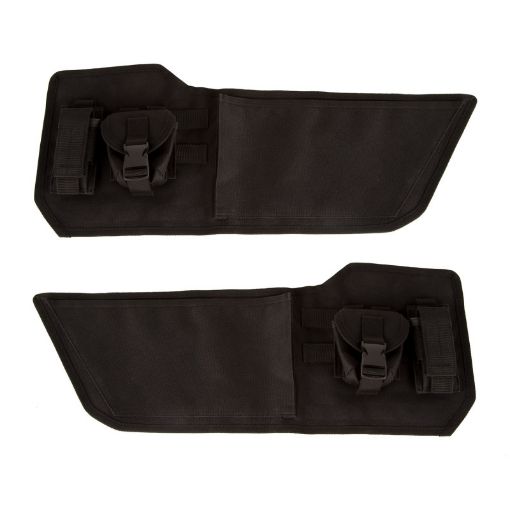 Picture of Rugged Ridge Door Storage Panel Pair wPouches 11 - 18 JK