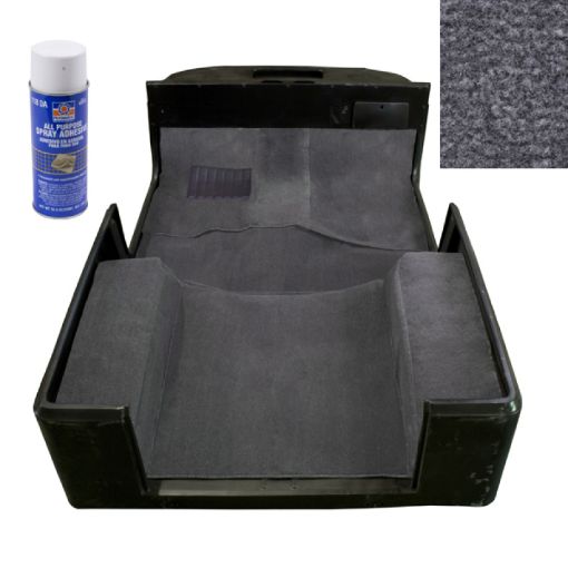 Picture of Rugged Ridge Deluxe Carpet Kit w Adhesive Gray 97 - 06TJ