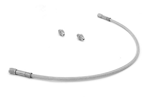 Picture of Rugged Ridge Rear Brake Hose Braided Stainless 67 - 73 CJ