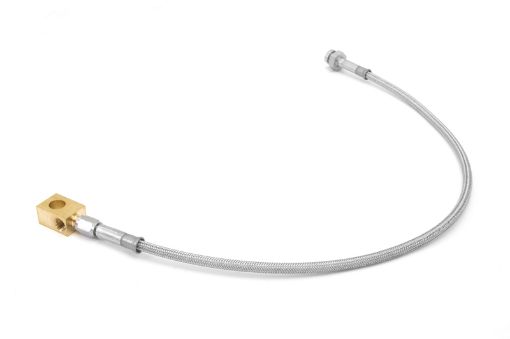 Picture of Rugged Ridge Rear Brake Hose Braided Stainless 72 - 75 CJ
