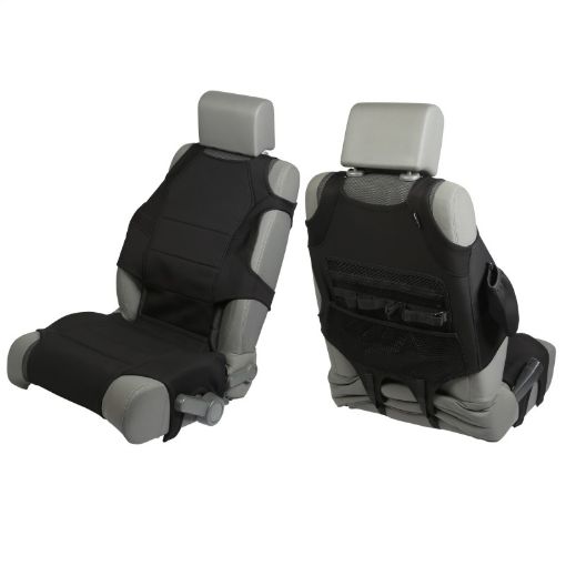 Picture of Rugged Ridge Neoprene Seat Vests Black 07 - 20 JKJLJT