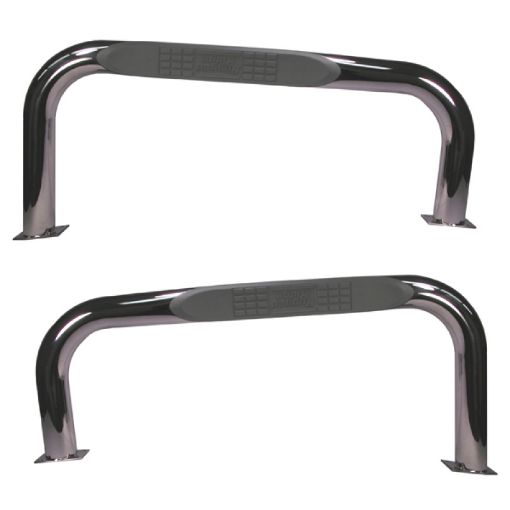 Picture of Rugged Ridge Nerf Bars Stainless Steel 76 - 86 Jeep CJ