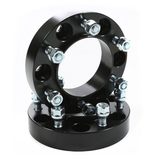 Picture of Rugged Ridge Wheel Spacers 1.25in Black 96 - 13 Toyota