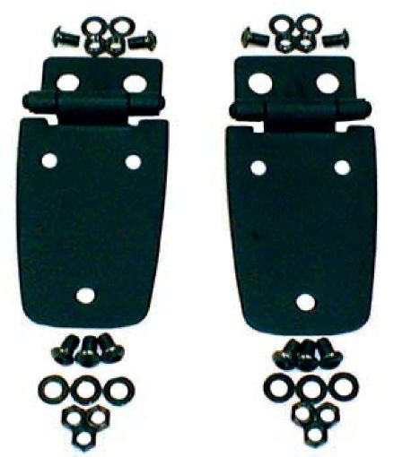 Picture of Rugged Ridge 97 - 06 Jeep Wrangler Black Hood Hinges