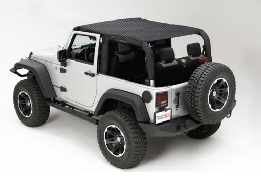 Picture of Rugged Ridge Mesh Island Top 10 - 18 Jeep Wrangler JK