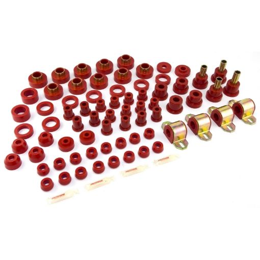 Picture of Rugged Ridge Polyurethane Bushing Kit Red 80 - 86 CJ
