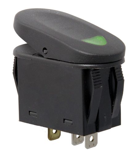 Picture of Rugged Ridge 2 - Position Rocker Switch Green