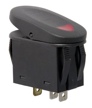 Picture of Rugged Ridge 2 - Position Rocker Switch Red