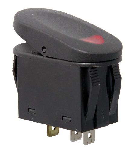 Picture of Rugged Ridge 2 - Position Rocker Switch Red