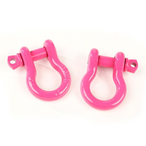 Picture of Rugged Ridge Pink 34in D - Ring Shackles