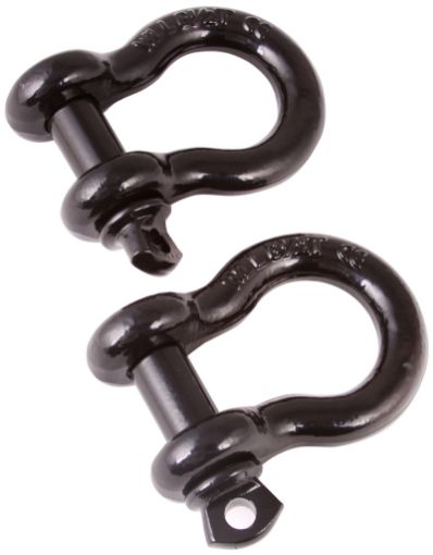 Picture of Rugged Ridge 34in Black D - Shackles