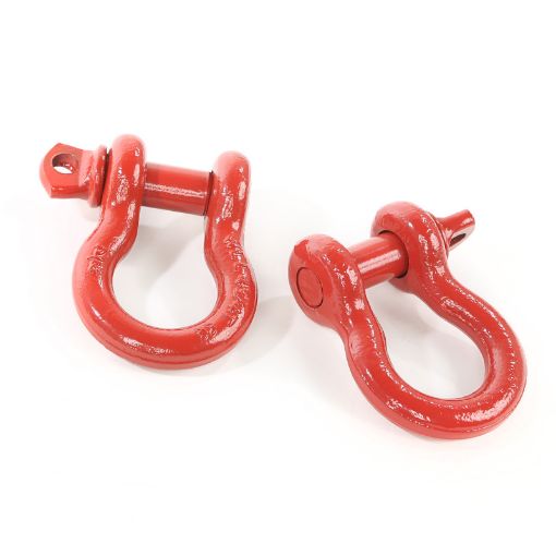 Picture of Rugged Ridge Red 34in D - Shackles