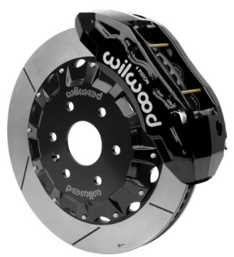 Picture of Wilwood TX6R Big Brake Truck Front Brake Kit 16in Rotor BLK w Lines 2019 Cadillac Chevrolet GMC