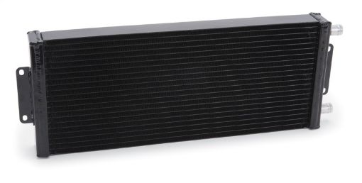 Picture of Edelbrock Heat Exchanger Dual Pass Single Row 20 500 BtuHr 20in x 8in x 2in Black