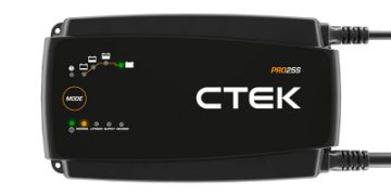 Picture of CTEK PRO25SE Battery Charger - 50 - 60 Hz - 12V - 19.6ft Extended Charging Cable