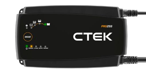 Picture of CTEK PRO25SE Battery Charger - 50 - 60 Hz - 12V - 19.6ft Extended Charging Cable