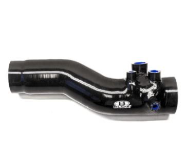 Picture of BLOX Racing 15 - 20 Subaru WRX FA20 High Power 3in Turbo Inlet Hose - Black