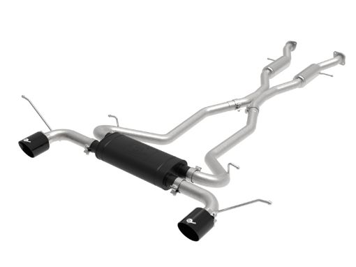 Picture of aFe Vulcan Series 2.5in 304SS Cat - Back Exhaust 11 - 20 Jeep Grand Cherokee (WK2) 5.7L w Black Tips