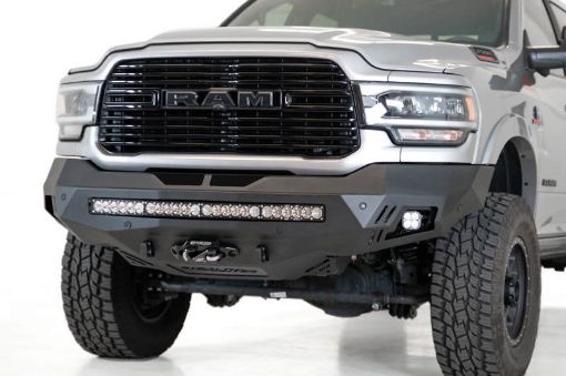 Picture of Addictive Desert Designs 19 - 20 RAM 25003500 Hammer Black Stealth Fighter Front Bumper