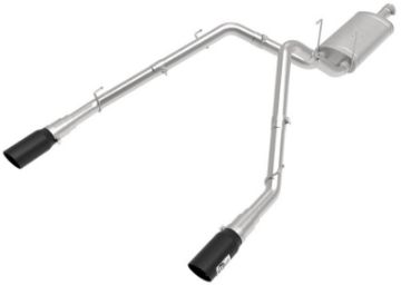 Picture of aFe Apollo GT 3in 409SS Cat - Back Exhaust System wBlack Tip 09 - 18 DodgeRam 1500 V8 - 5.7L
