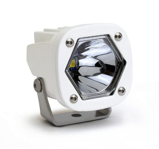 Picture of Baja Designs S1 Spot LED Light w Mounting Bracket Single - White
