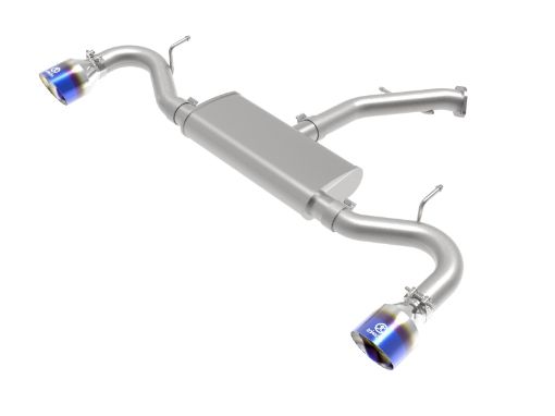 Picture of aFe Takeda 2.5in 409 SS Axle - Back Exhaust System Blue Flame 18 - 20 Hyundai Elantra GT L4 - 1.6L(t)