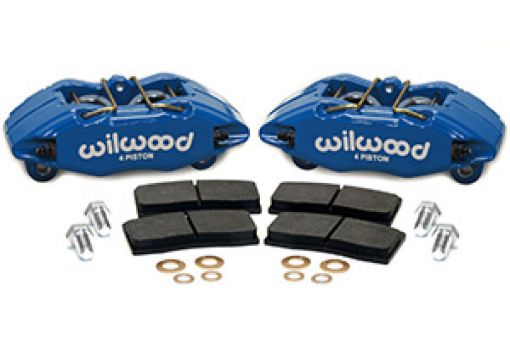Picture of Wilwood DPHA Front Caliper Pad Kit Blue Honda Acura w 262mm OE Rotor