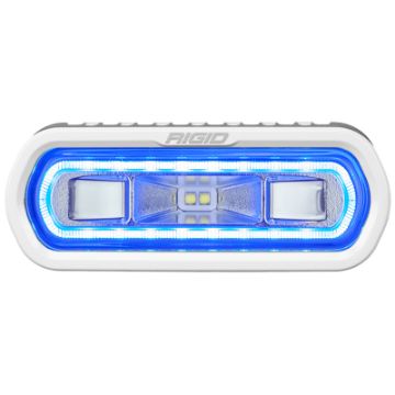 Picture of Rigid Industries SR - L Series Marine LED FloodSpreader w Blue Halo - Universal