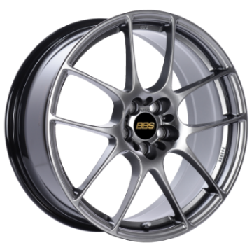 Picture of BBS RF 17x7.5 5x112 ET45 Diamond Black Wheel - 82mm PFSClip Required