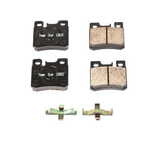 Picture of Power Stop 99 - 00 Mercedes - Benz C230 Rear Z17 Evolution Ceramic Brake Pads wHardware