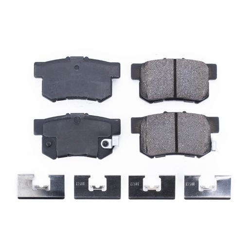 Picture of Power Stop 01 - 03 Acura CL Rear Z17 Evolution Ceramic Brake Pads wHardware