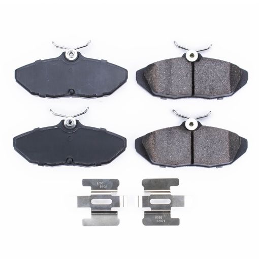 Picture of Power Stop 01 - 02 Dodge Viper Rear Z17 Evolution Ceramic Brake Pads wHardware