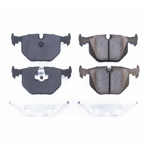 Picture of Power Stop 01 - 05 BMW 330Ci Rear Z17 Evolution Ceramic Brake Pads wHardware