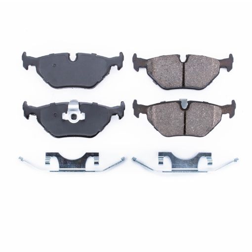 Picture of Power Stop 01 - 02 BMW 525i Rear Z17 Evolution Ceramic Brake Pads wHardware