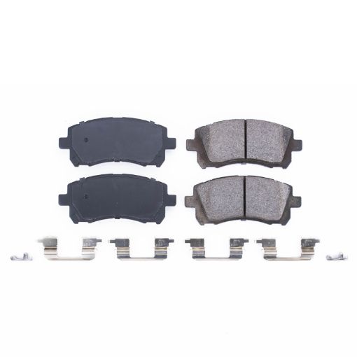 Picture of Power Stop 98 - 02 Subaru Forester Front Z17 Evolution Ceramic Brake Pads wHardware