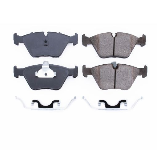 Picture of Power Stop 01 - 05 BMW 525i Front Z17 Evolution Ceramic Brake Pads wHardware