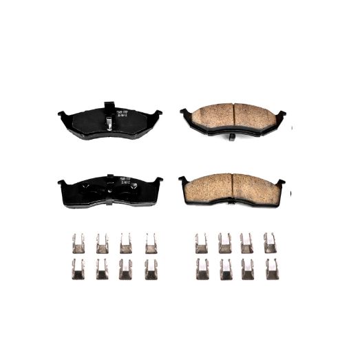 Picture of Power Stop 99 - 04 Chrysler 300M Front Z17 Evolution Ceramic Brake Pads wHardware