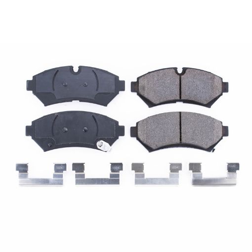 Picture of Power Stop 98 - 02 Cadillac Seville Front Z17 Evolution Ceramic Brake Pads wHardware