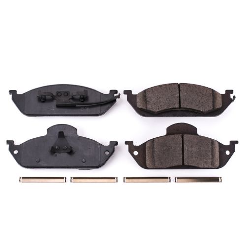 Picture of Power Stop 98 - 03 Mercedes - Benz ML320 Front Z17 Evolution Ceramic Brake Pads wHardware
