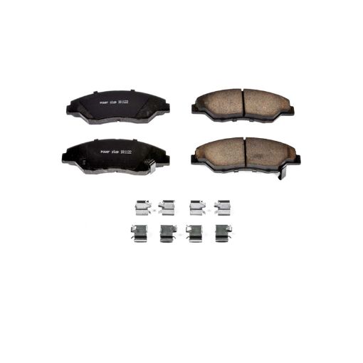 Picture of Power Stop 98 - 02 Kia Sportage Front Z17 Evolution Ceramic Brake Pads wHardware
