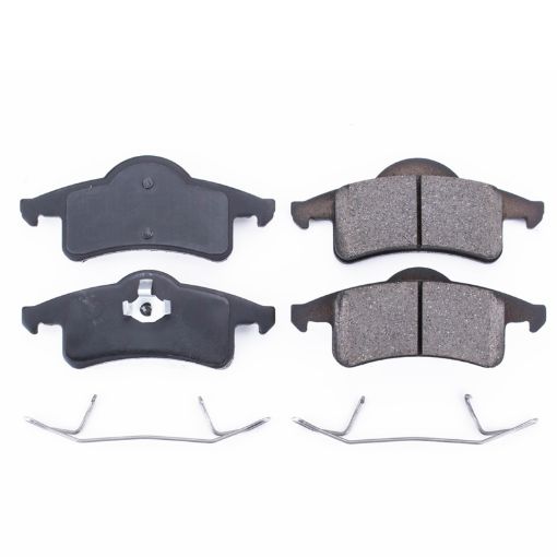 Picture of Power Stop 99 - 04 Jeep Grand Cherokee Rear Z17 Evolution Ceramic Brake Pads wHardware