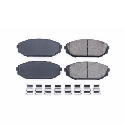 Picture of Power Stop 01 - 02 Acura MDX Front Z17 Evolution Ceramic Brake Pads wHardware