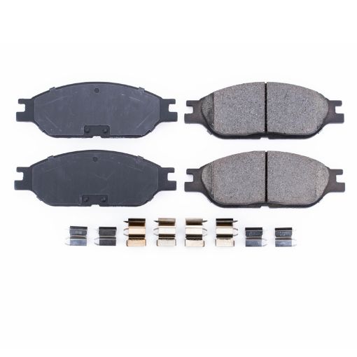 Picture of Power Stop 99 - 03 Ford Windstar Front Z17 Evolution Ceramic Brake Pads wHardware