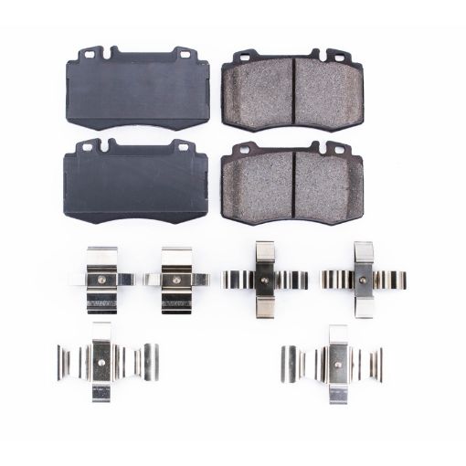 Picture of Power Stop 02 - 04 Mercedes - Benz C32 AMG Front Z17 Evolution Ceramic Brake Pads wHardware