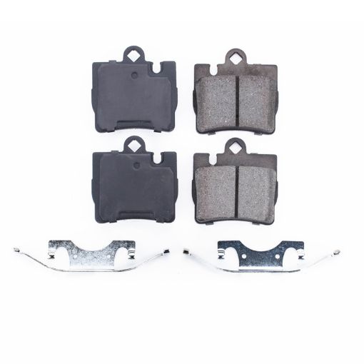 Picture of Power Stop 01 - 02 Mercedes - Benz CL55 AMG Rear Z17 Evolution Ceramic Brake Pads wHardware